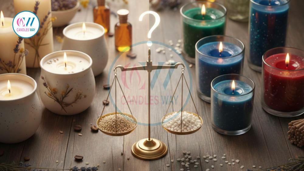 الفرق بين شمع الصويا وشمع البرافين من Candles Way – أيهما الأفضل في صناعة الشموع المعطرة؟