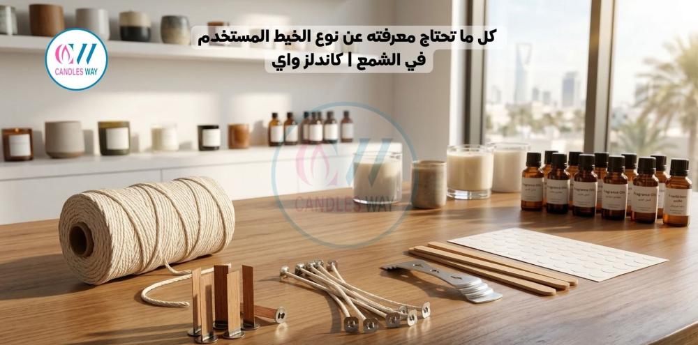 كل ما تحتاج معرفته عن نوع خيط الشمع واختياره باحترافية | كاندلز واي