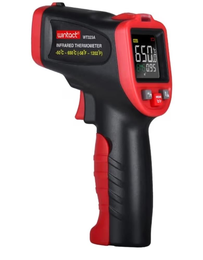 جهاز قياس حرارة بالأشعة تحت الحمراء – دقة عالية لصناعة الشموع