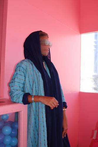 عباية صيفية دبل فيس
