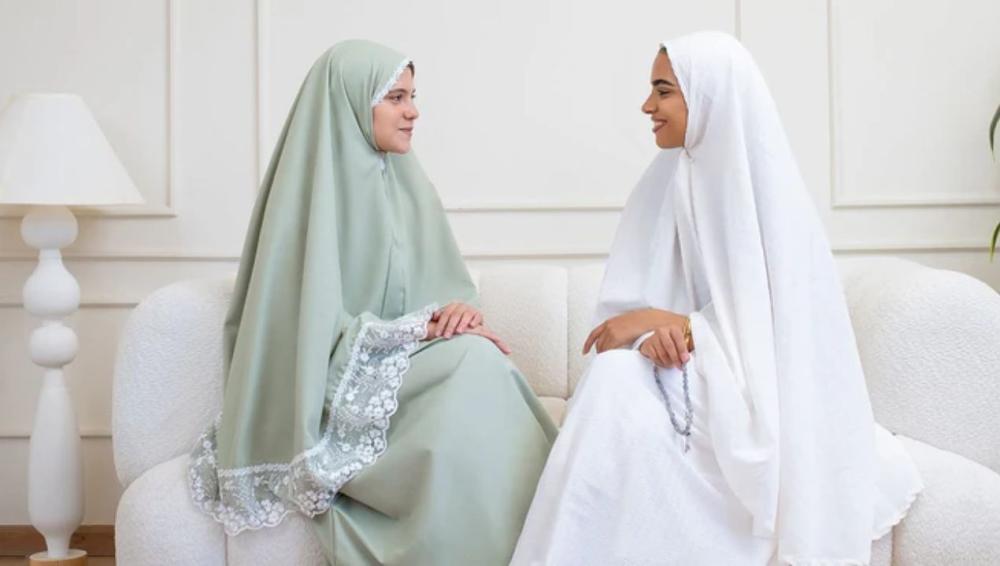 شرشف صلاة مريح وأنيق للنساء والفتيات