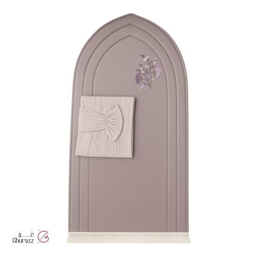 همسة البنفسج الموف الترابي