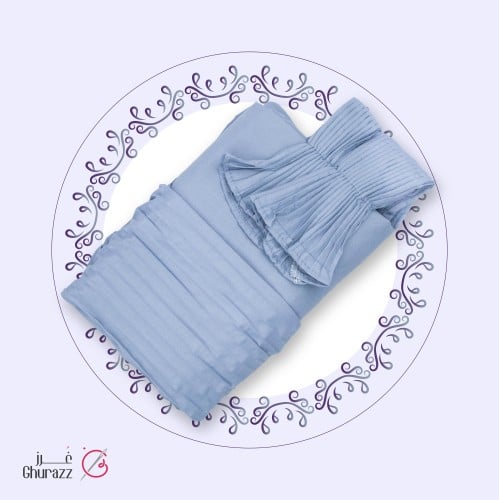 شرشف صلاة مشلح رمادي مكسر