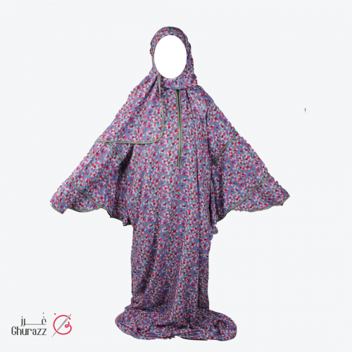 شرشف صلاة الفراشة بنفسجي فاتح