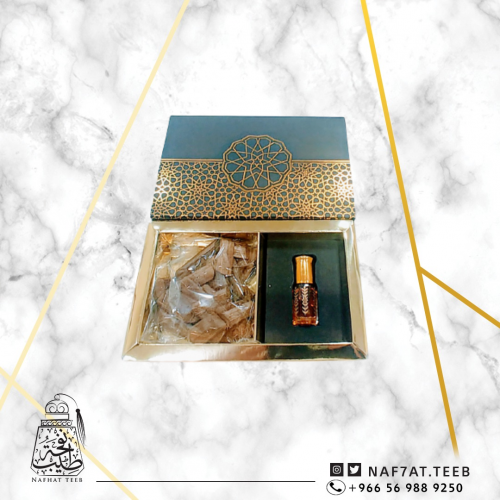 أوقية عود موروكي محسن دقة+ ربع تولة دهن عود كلاكاسSA