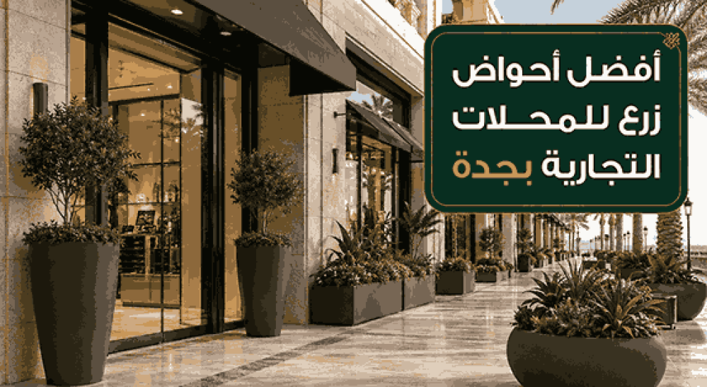 أفضل احواض زرع للمحلات التجارية جدة