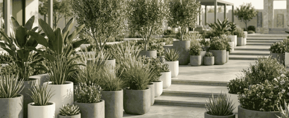 احواض زراعية بالجملة: توريد مراكن كبيرة ومشاريع لاندسكيب في السعودية