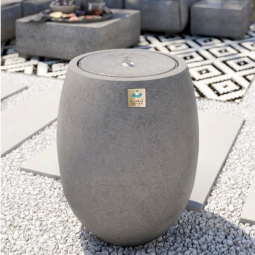 نافورة بولي رمادي 6019