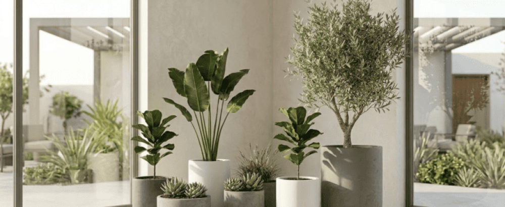 شجر صناعي فاخر: أفضل أنواع الأشجار الصناعية ومراكن الزرع في السعودية