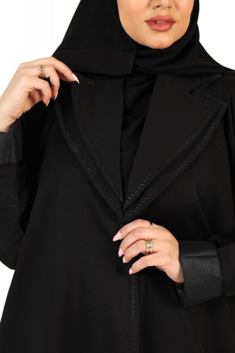 عباية قلاب منسوجة من قماش الصالونا الكوري الأصلي م...