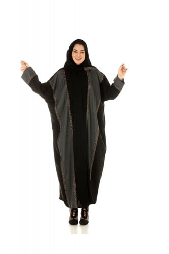 عباية فراشة منسوجة من قماش الصالونا الكوري الأصلي...