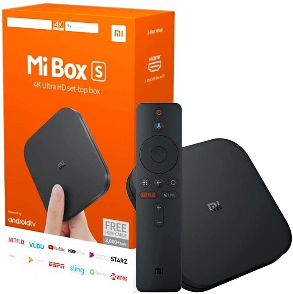 رسيفر ذكي mi box s - شاومي