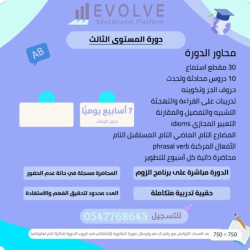 دورة المستوى الثالث