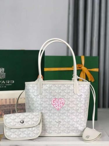 goyard mini مقاس 20 سم تنلبس على الجهتين