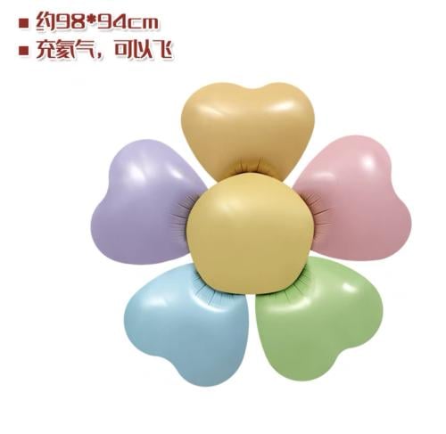 بالون هيليوم كبير  98 سم ورده
