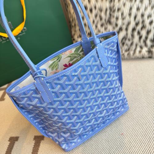goyard mini مقاس 20 سم تنلبس على الجهتين