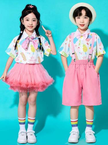 طقم اطفال بنات وأولاد مع الجوارب واكسسوار الشعر