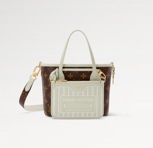 Lv Neverfull Bandoulière Inside Out BB مقاس  26.5 سم