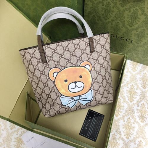 حقيبة أطفال قوتشي مقاس 20 سم مع الملحقات