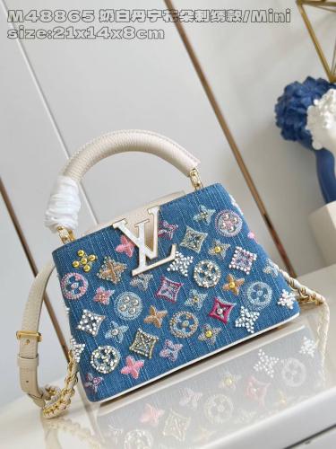 LV Capucines مقاس 21 سم