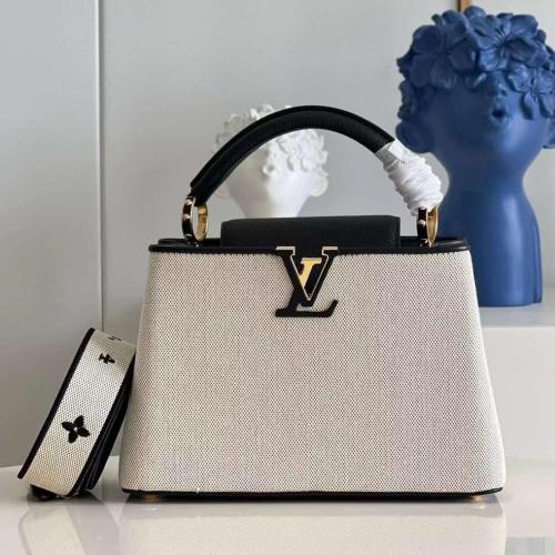 شنطه لوي فيتون 27 سم لونين