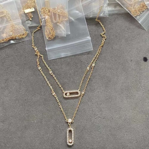 سلسلة ميسيكا ذهبي مع الملحقات