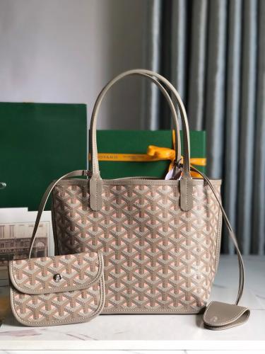 goyard mini مقاس 20 سم تنلبس على الجهتين