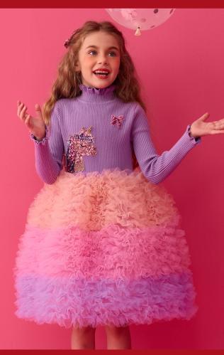 كوليكشن العيد فستان اطفال