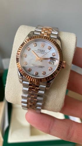 ساعة رولكس ماستر مقاس 31mm