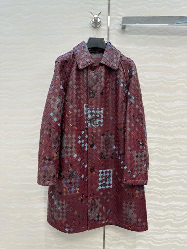 معطف بوتيقا جلد طبيعي 100٪