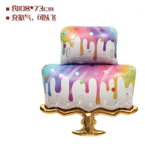 بالون هيليوم كبير 108 سم cake