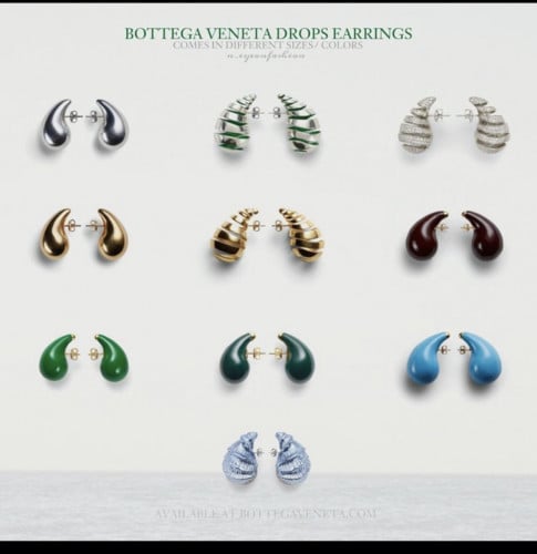 حلق BV مع الملحقات المقاس الكبير