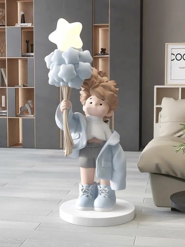 اباجورة لغرف الاولاد 3 الوان