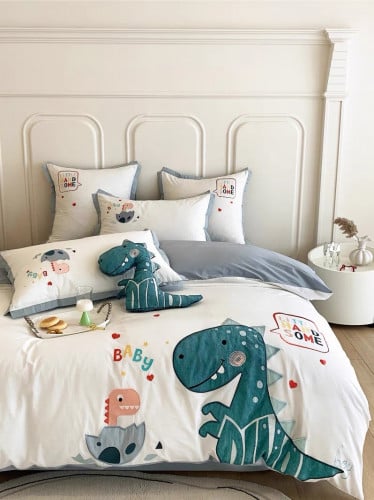 مفرش اطفال 4 قطع بدون حشوه داخليه