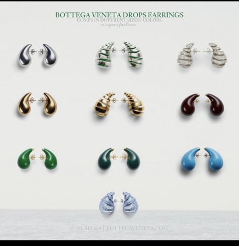 حلق BV مع الملحقات المقاس الصغير