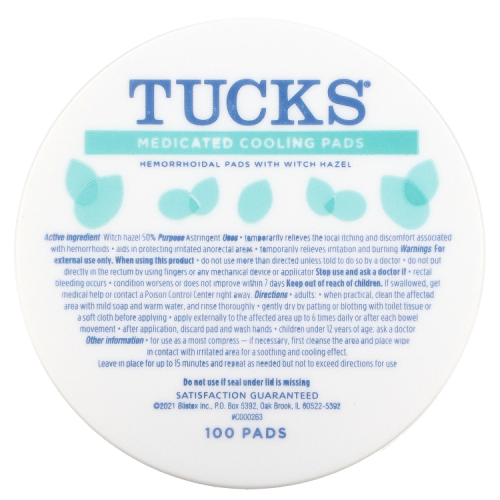 ضمادات التبريد الطبية - 100 ضمادة