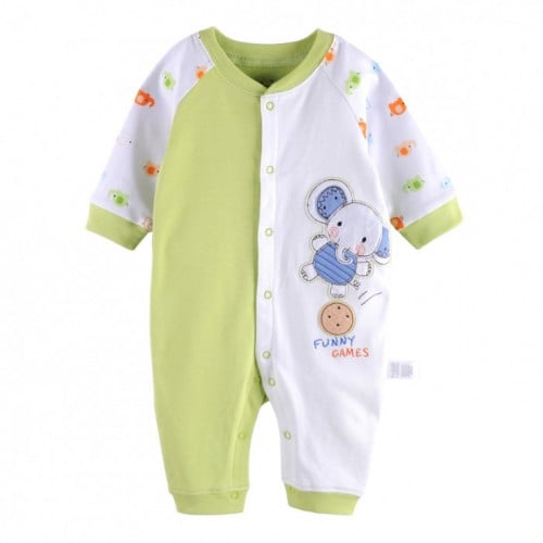 أفرول ولادي ماركة first movements - أخضر