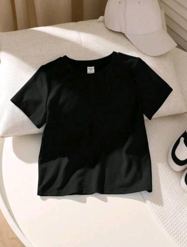 بلوزة ولادي مقاسات  ٤ - ٧ سنوات - أسود