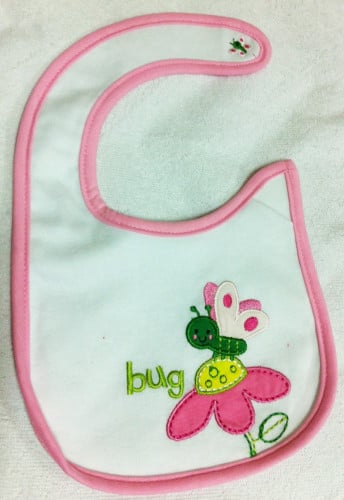 مريلة أطفال - فراشة ووردة