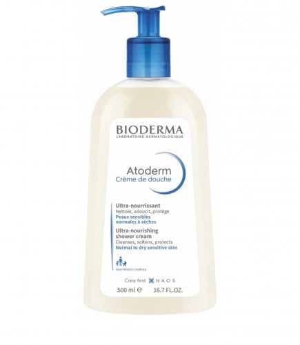 كريم استحمام Bioderma atoderm - 500ml
