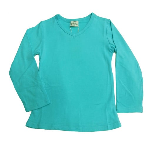 بلوزة كم طويل - تيفاني والجيب مثلث