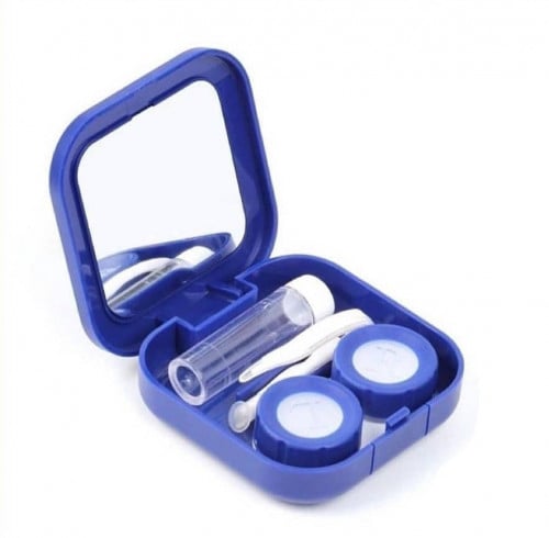 علبة تنظيم العدسات - عدة ألوان