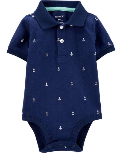 شباح بولو ولادي كحلي ماركة كارترز - مرساة