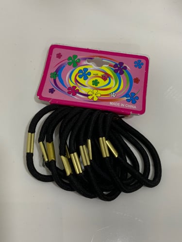 10 ربطات شعر أسود