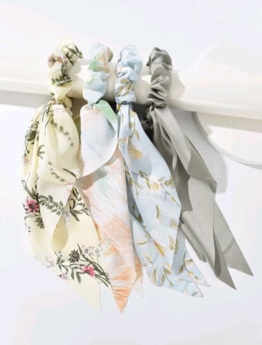 4 حبات ربطة شعر - اكسسوار شعر - موديل رقم 25