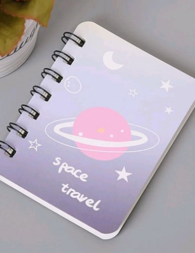 دفتر ملاحظات صغير - فضاء