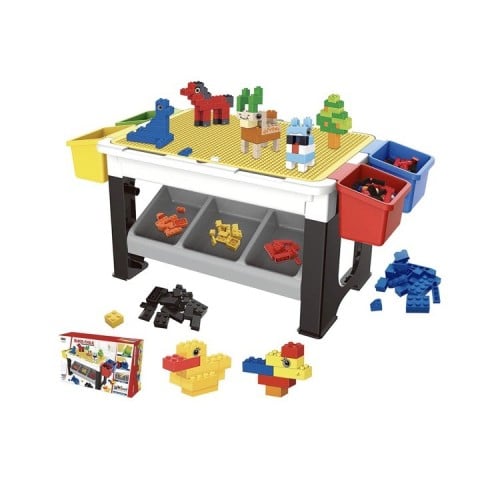 ليتل ستوري طاولة مكعبات تركيب ليغو 300 قطعة