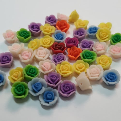 خرز ورد فواصل 43 حبة