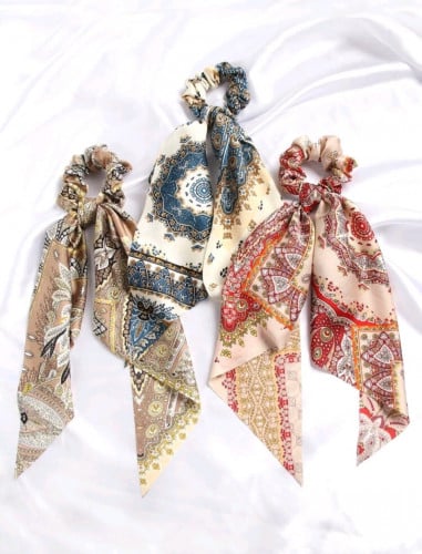 3 حبات ربطة شعر - اكسسوار شعر - موديل رقم 39