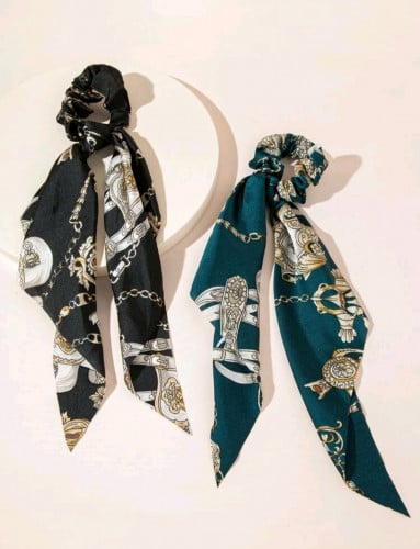 حبتين ربطة شعر - اكسسوار شعر - موديل رقم 10